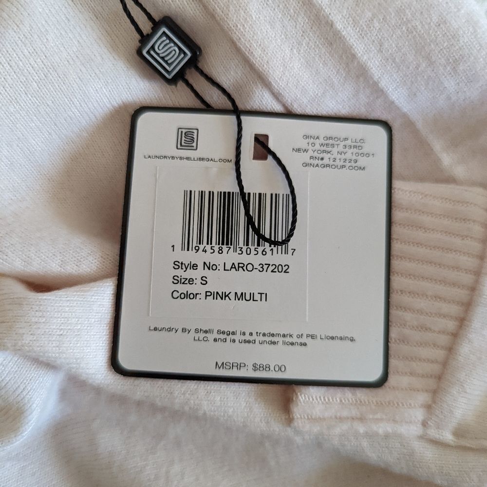 NWT Laundry cardigan - light pink - Picture 5 of 6